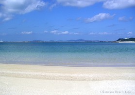 浜比嘉島の浜ビーチ